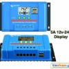 Victron BlueSolar PWM Charge Controller-LCD and USB 12/24V/5A Ηλιακός ρυθμιστής φόρτισης 5A ψηφιακός με Οθόνη υγρών κρυστάλλων για φωτοβολταϊκά πλαίσια