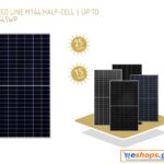 φωτοβολταικό luxor-ECO-LINE-HALF CELL M144-525-545W-540-watt για net metering, οικιακά φωτοβολταικά, πάρκα Luxor 540 watt mono half cell ecoline LX-540M/182-144